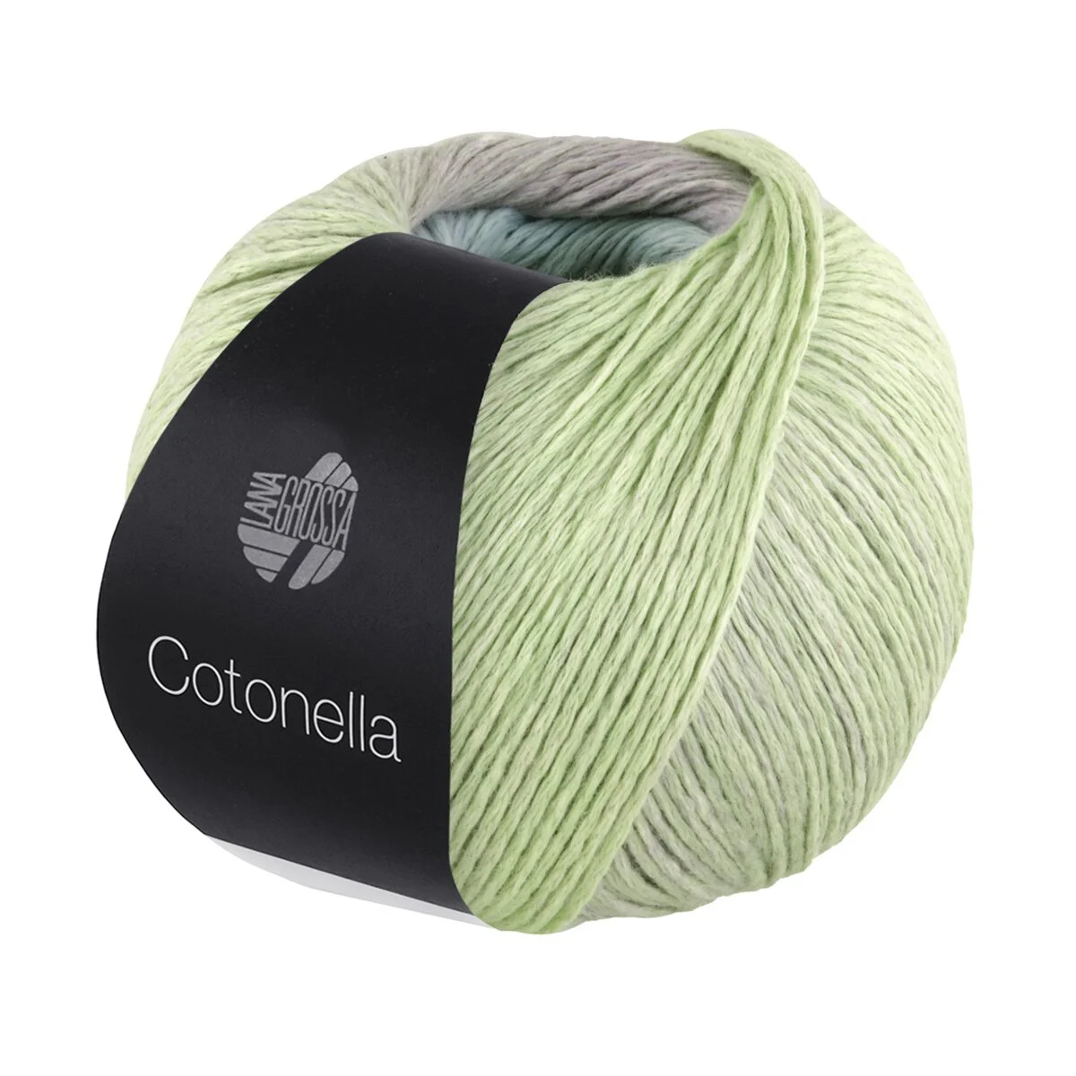 Lana Grossa - Cotonella 0001 pastellgrün rosa beige pastellblau graulila