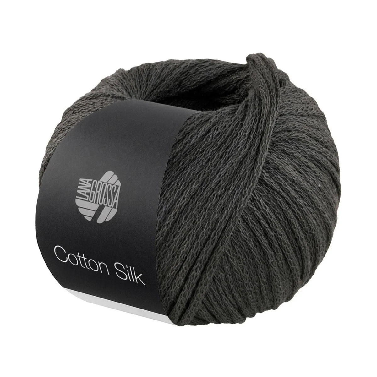 Lana Grossa - Cotton Silk 0011 anthrazit