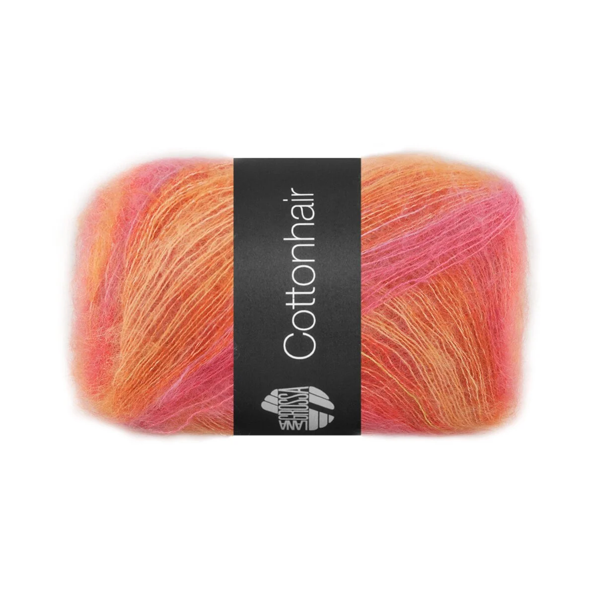 Lana Grossa - Cottonhair 0101 hummer orange hellorange pink fuchsia rost
