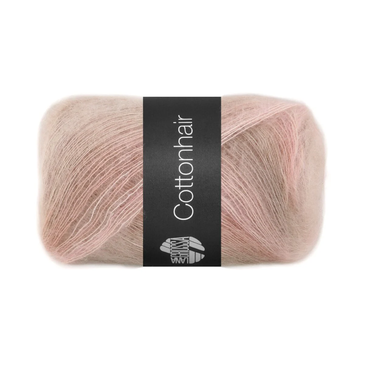 Lana Grossa - Cottonhair 0105 mauve rosa zartrosé beige taupe