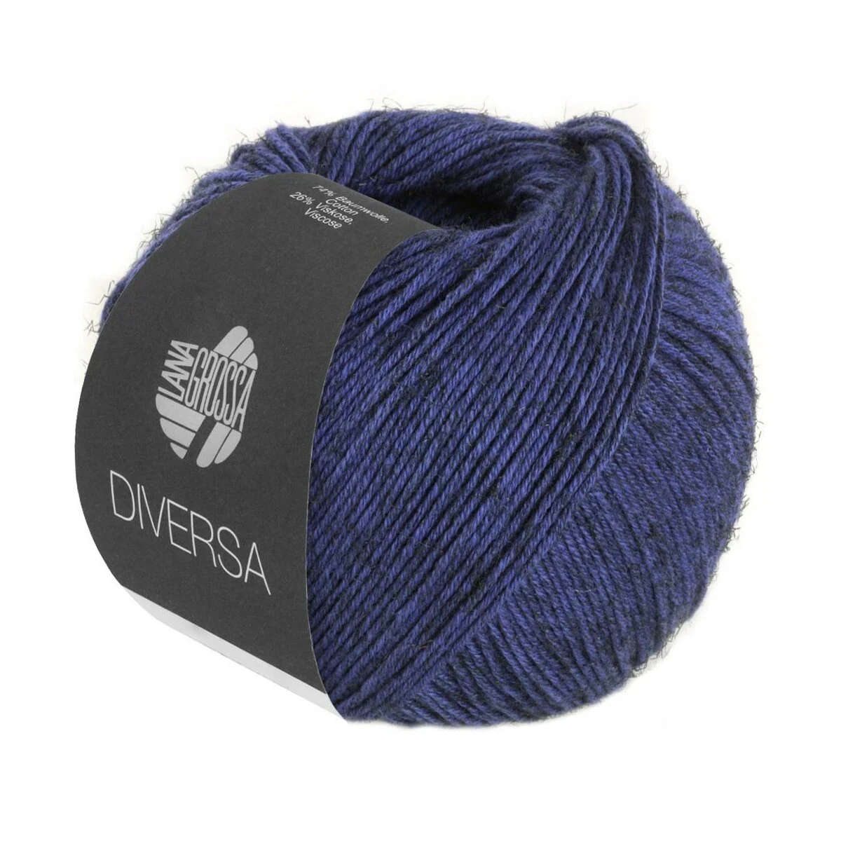 Lana Grossa - Diversa 0017 tintenblau
