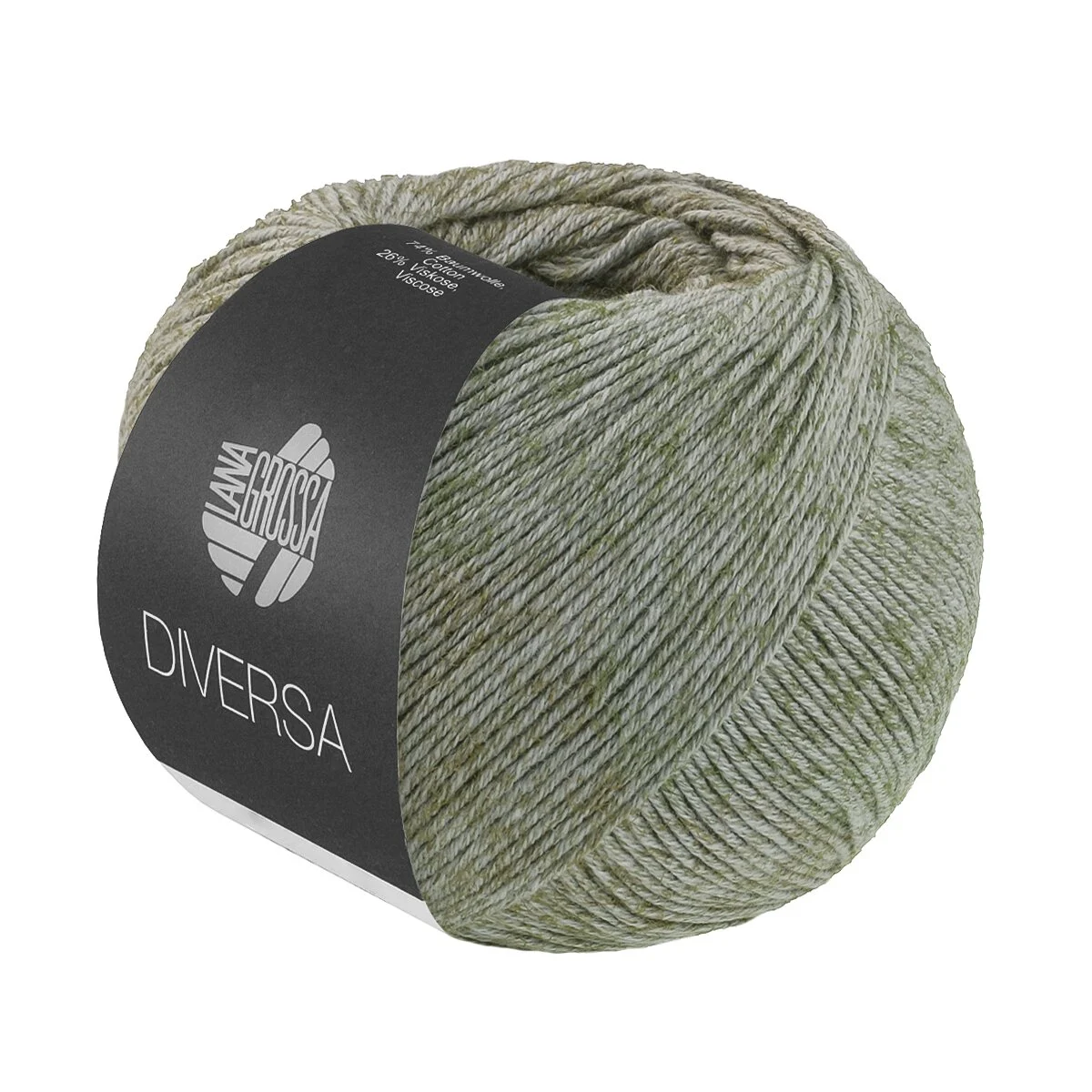 Lana Grossa - Diversa 0034 türkisgrau