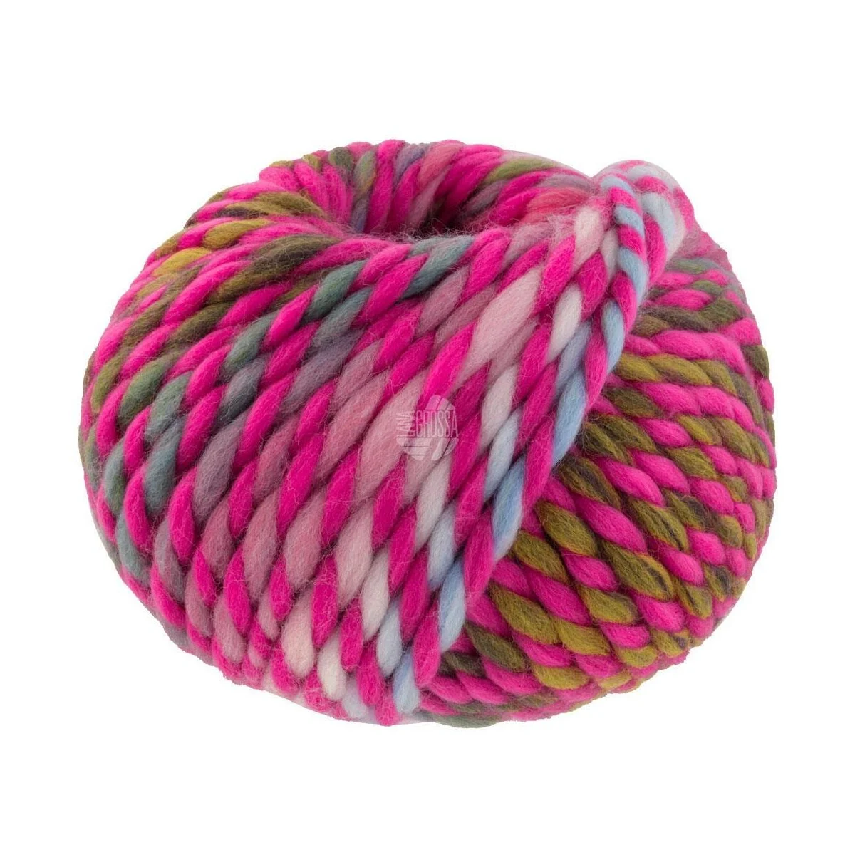 Lana Grossa - Dolce 0005 pink rosa mintgrün oliv senf