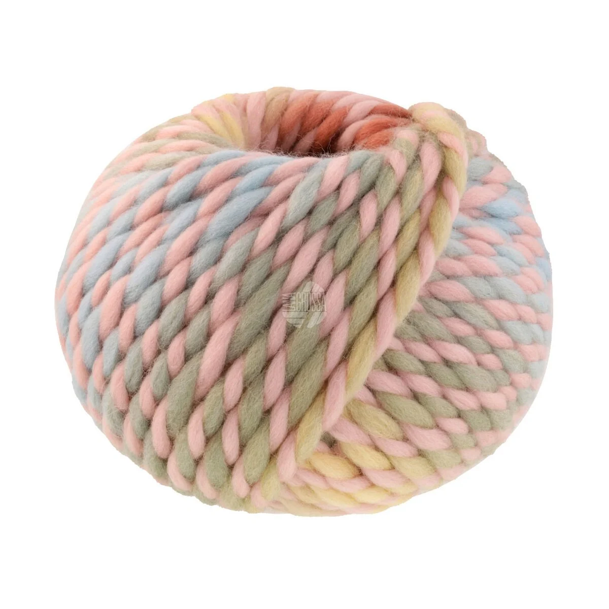 Lana Grossa - Dolce 0006 pastellrosa vanille mint terrakotta