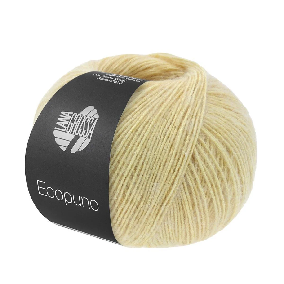 Lana Grossa - Ecopuno 0228 pastellgelb