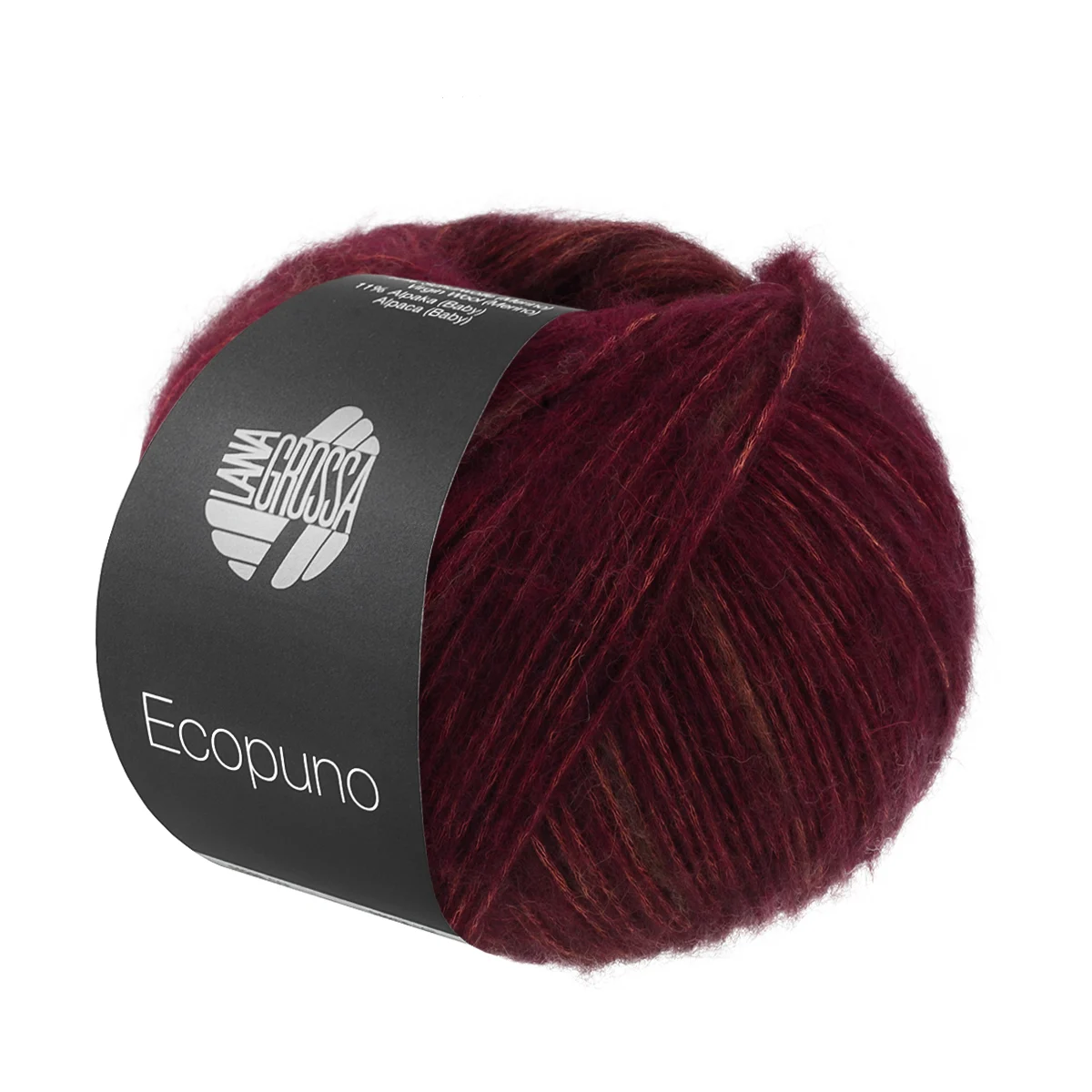 Lana Grossa - Ecopuno Sfumato 0703 rostrot dunkelrot