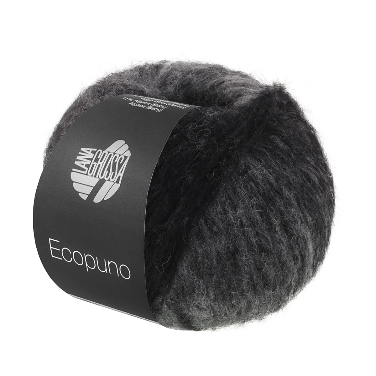 Lana Grossa - Ecopuno Sfumato 0704 schwarz grau