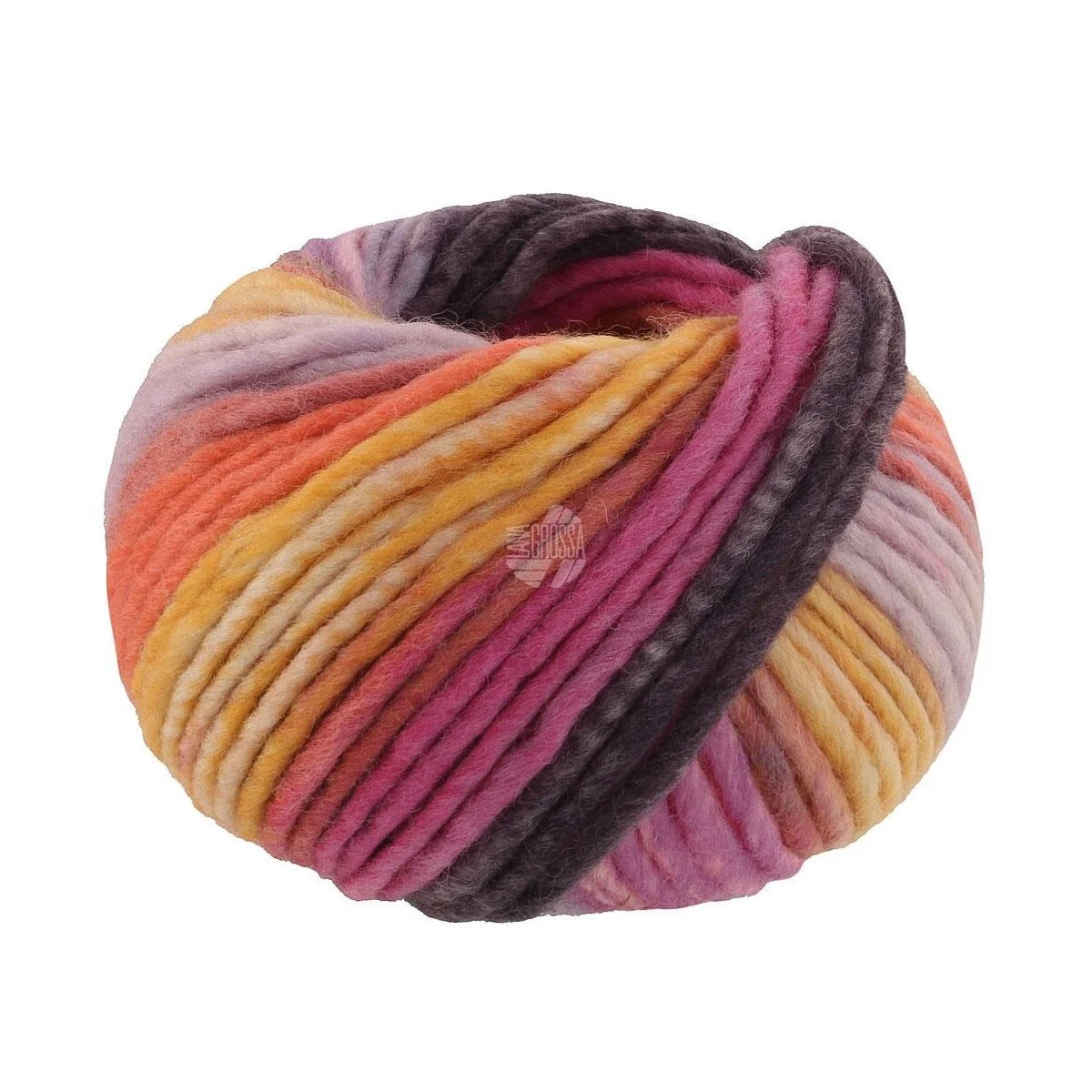 Lana Grossa - Feltro Bosco 0727 mauve orange gelb zyklam mokka graulila pink