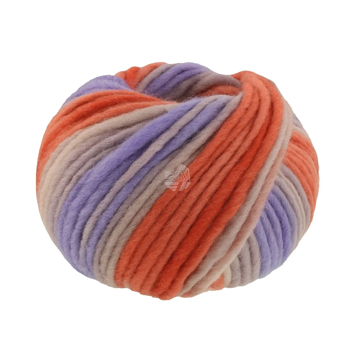 Lana Grossa - Feltro Print 1310 rost rosabeige blaulila