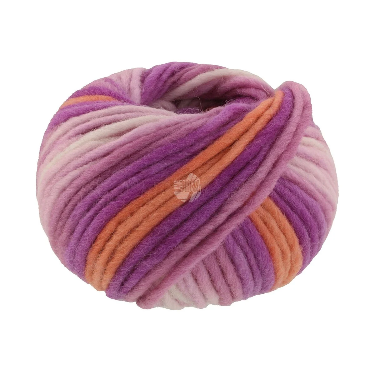 Lana Grossa - Feltro Print 1313 rotviolett altrosa mauve terrakotta