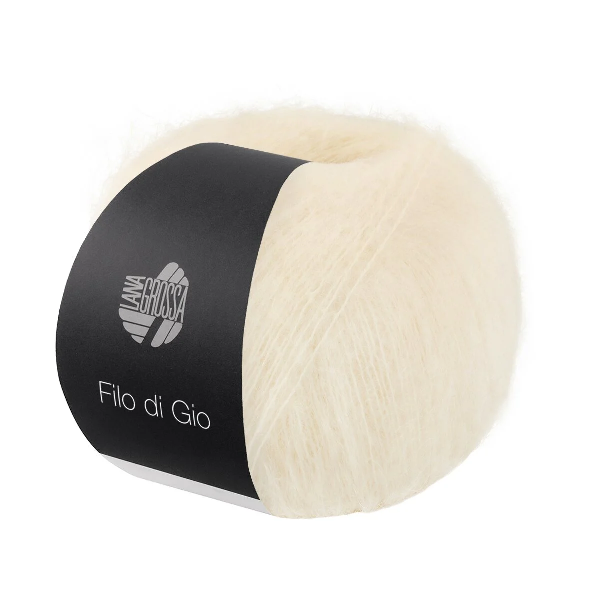 Lana Grossa - Filo di Gio 0001 creme