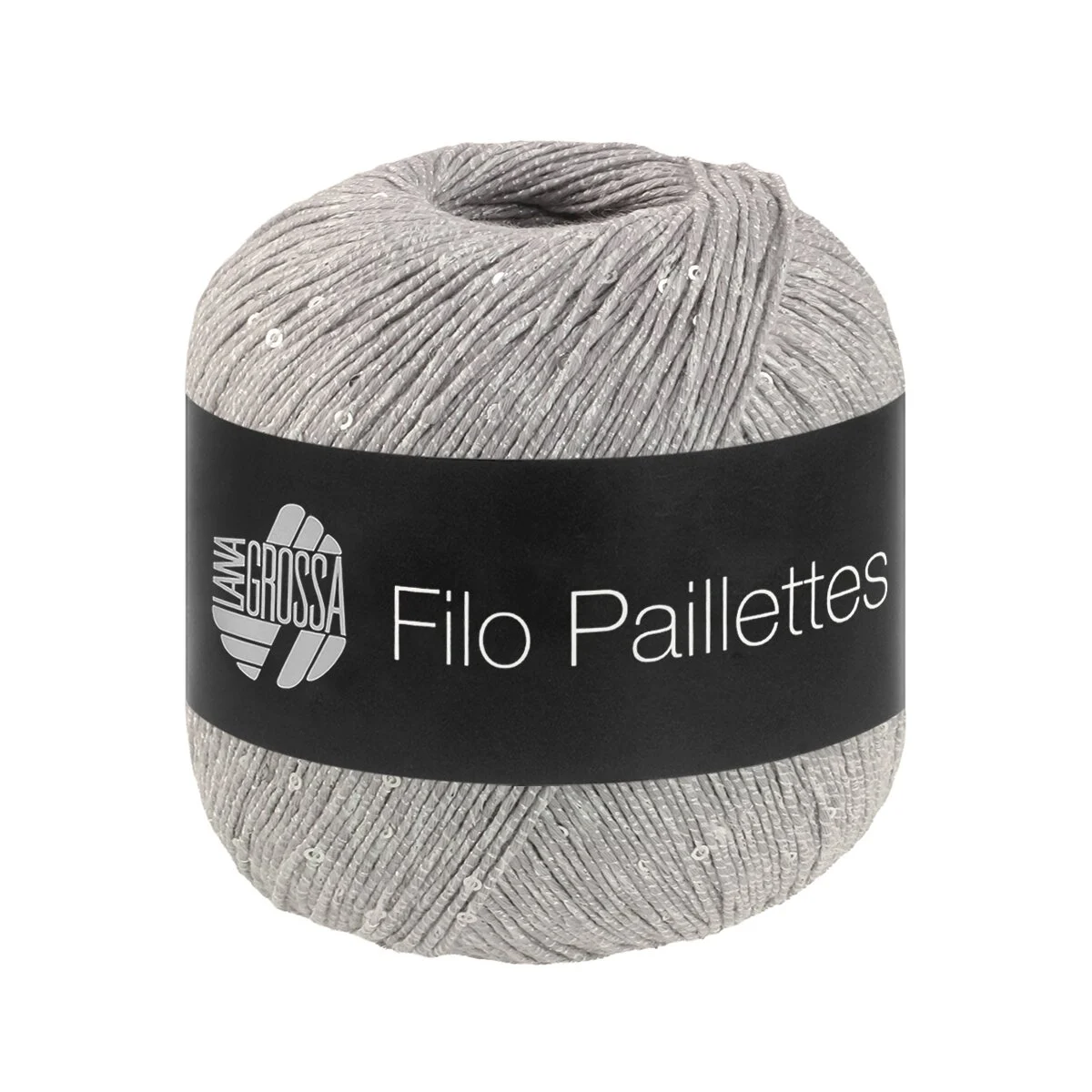 Lana Grossa - Filo Paillettes 0014 hellgrau