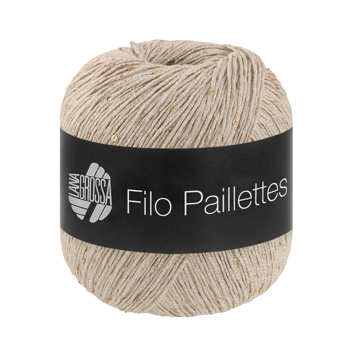 Lana Grossa - Filo Paillettes 0018 hellbeige