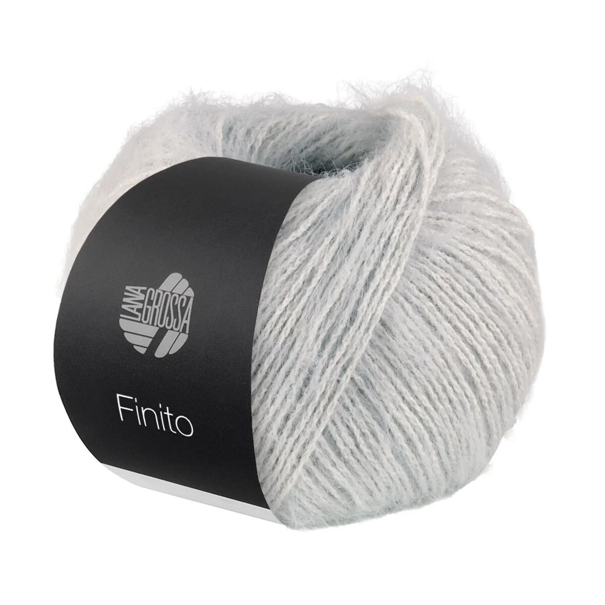 Lana Grossa - Finito 0014 silbergrau creme