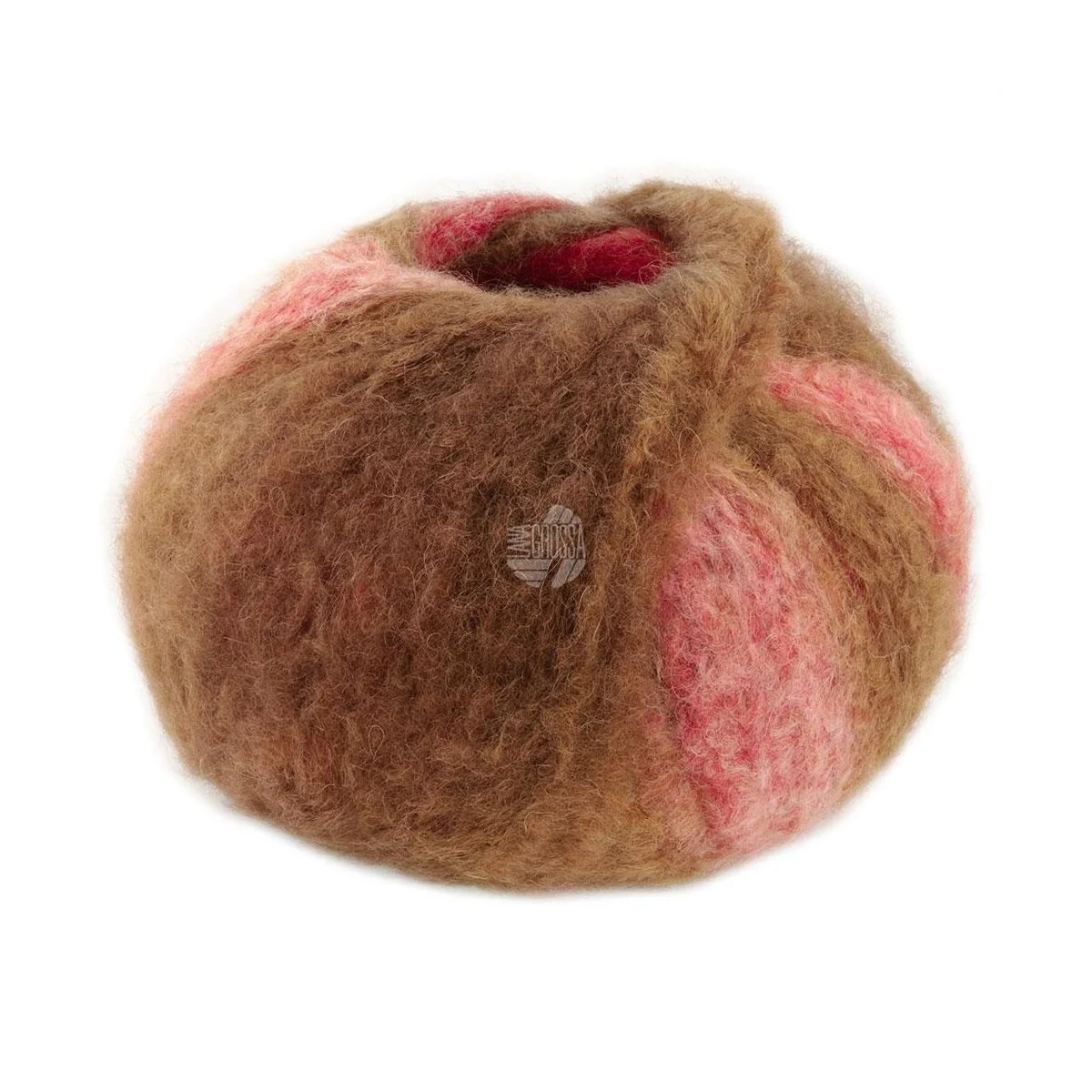 Lana Grossa - Gigante 0005 rostrot khaki umbra terrakotta schlamm