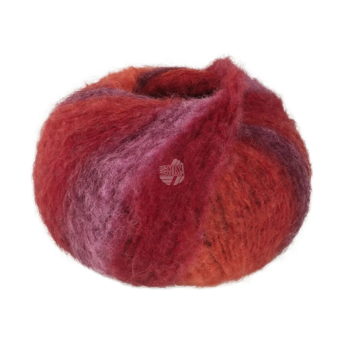 Lana Grossa - Gigante 0017 burgund bordeaux zyklam paprikarot brombeer
