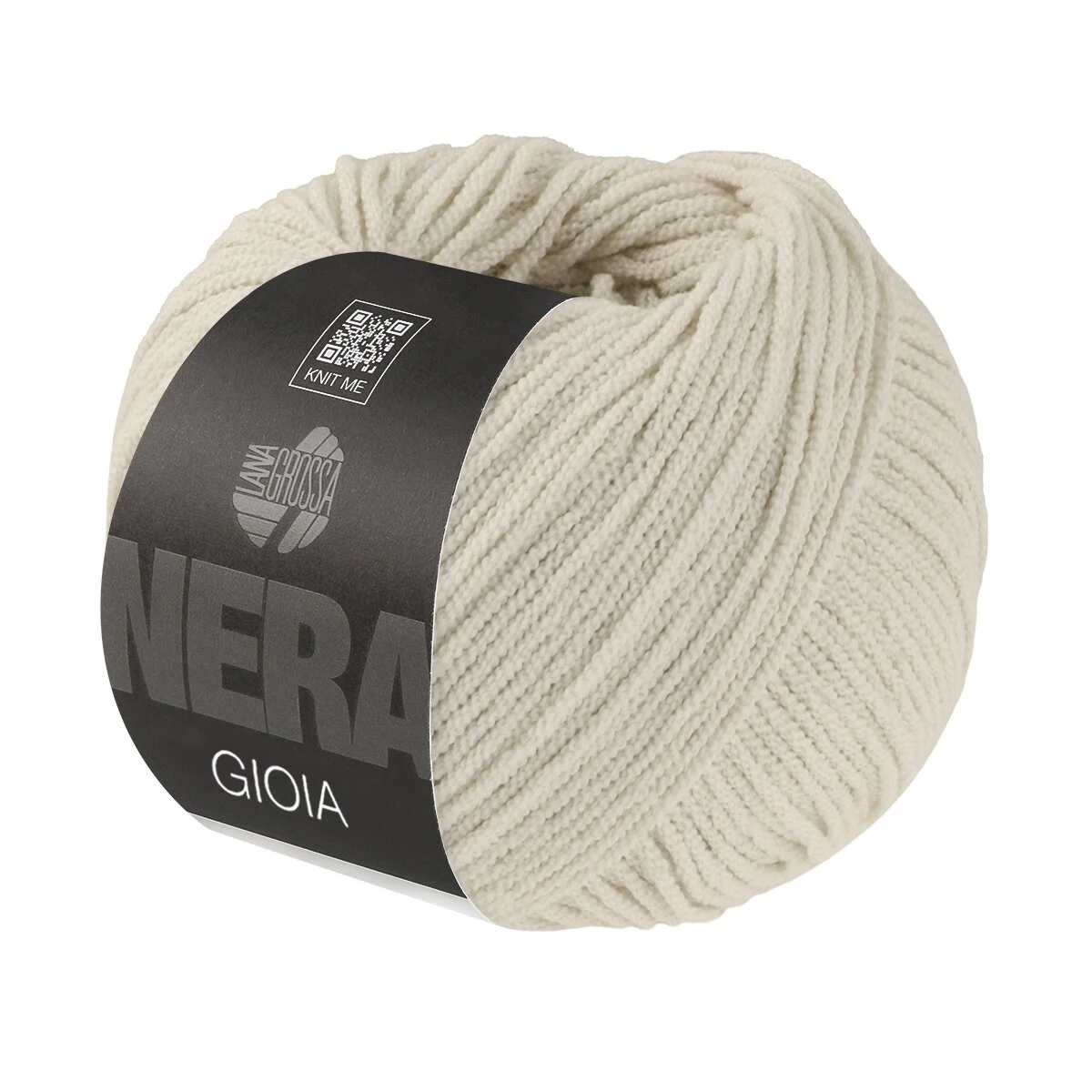 Lana Grossa - Gioia 50g 0005 marmorweiß
