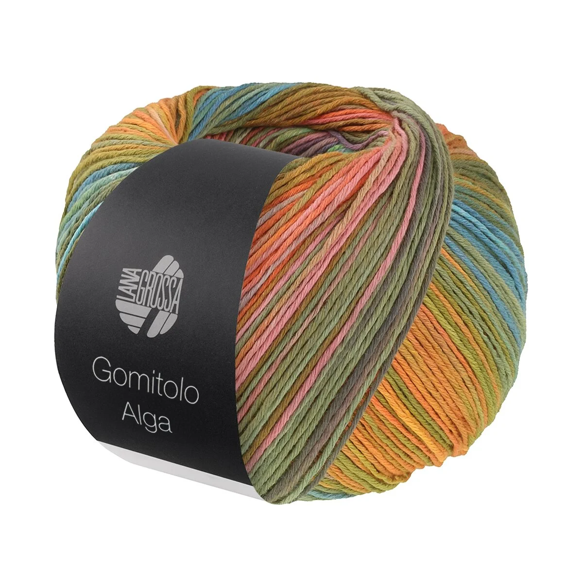 Lana Grossa - Gomitolo Alga 2023 blau jeans jade rosa lila khaki oliv orange gelbgrün