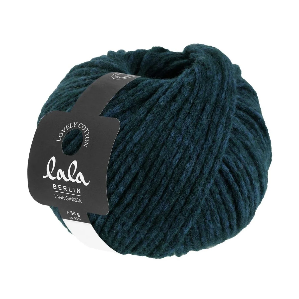 Lana Grossa - Lala Berlin Lovely Cotton 0039 dunkelpetrol