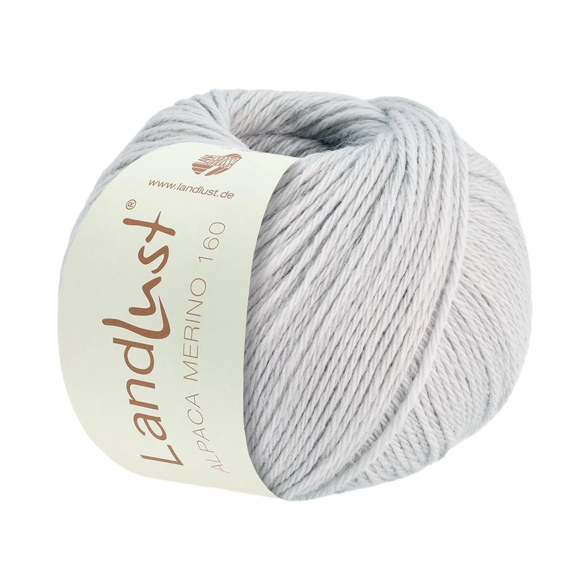 Lana Grossa - Landlust Alpaka Merino 160 0439 silbergrau