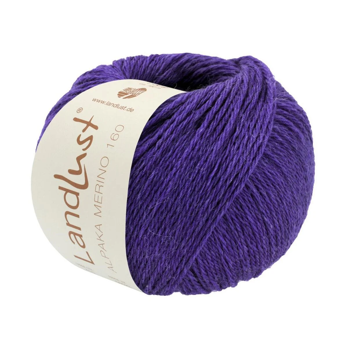 Lana Grossa - Landlust Alpaka Merino 160 0449 blaulila