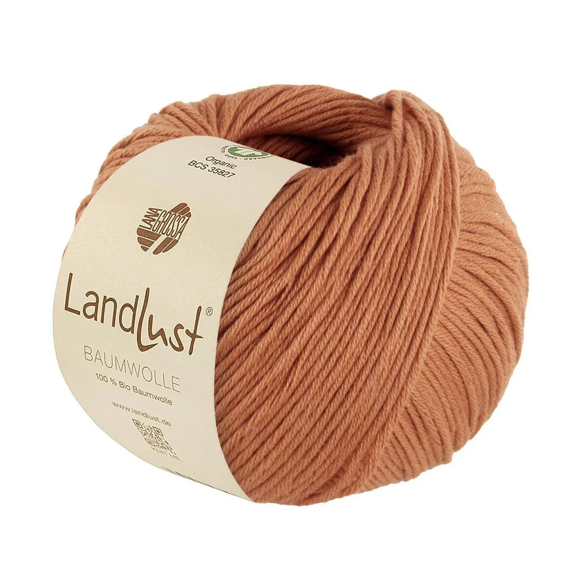 Lana Grossa - Landlust Baumwolle GOTS 0033 karamell