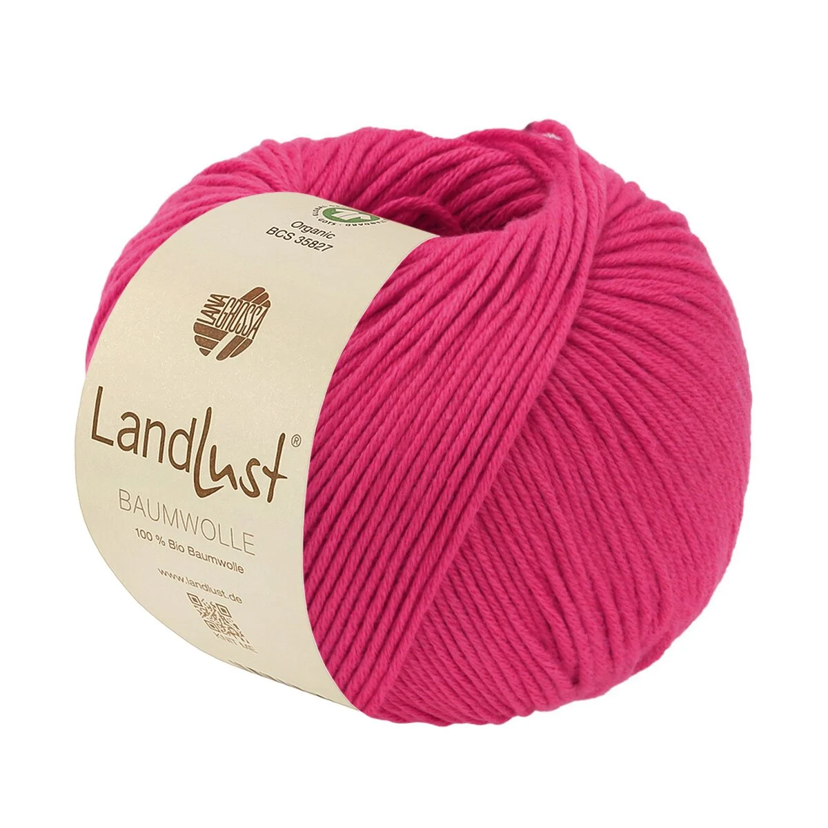 Lana Grossa - Landlust Baumwolle GOTS 0035 fuchsia