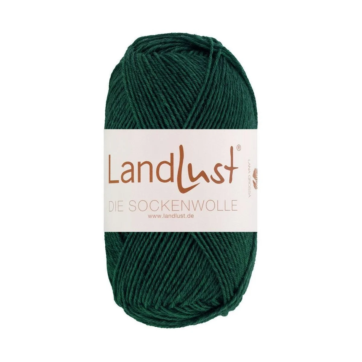Lana Grossa - Landlust die Sockenwolle 50g Mélange 1612 dunkelpetrol meliert