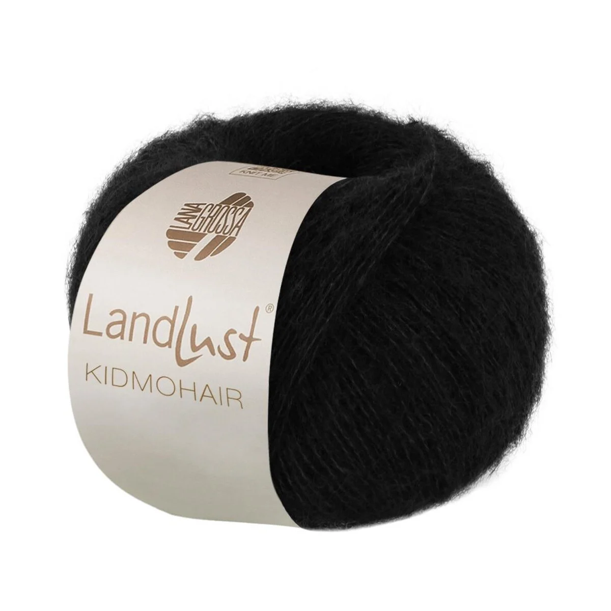 Lana Grossa - Landlust Kidmohair 0020 schwarz