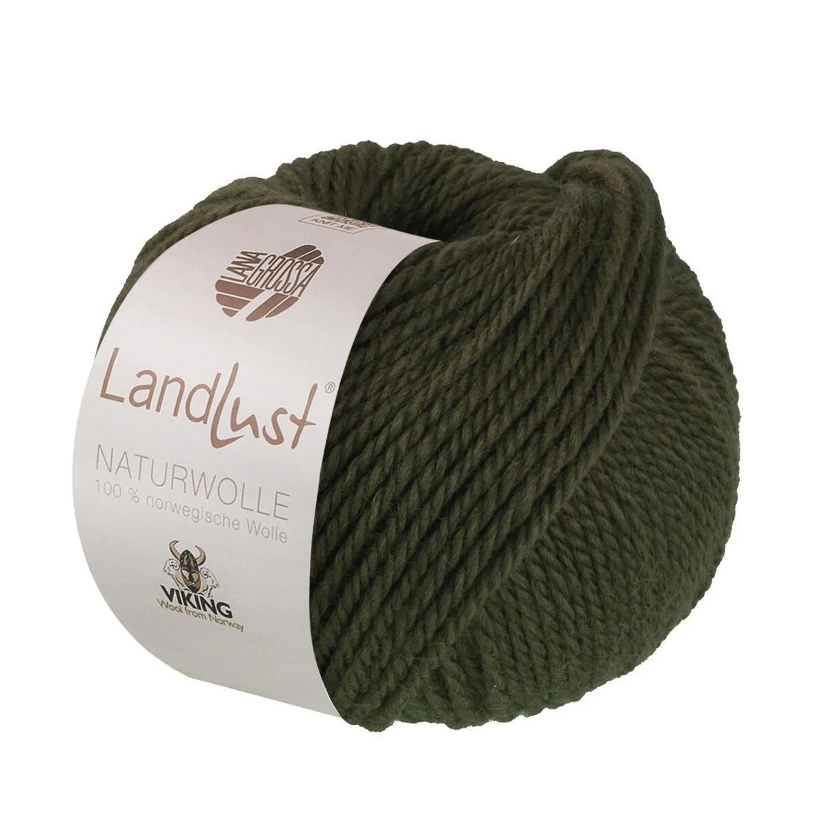 Lana Grossa - Landlust Naturwolle 0003 olivgrün