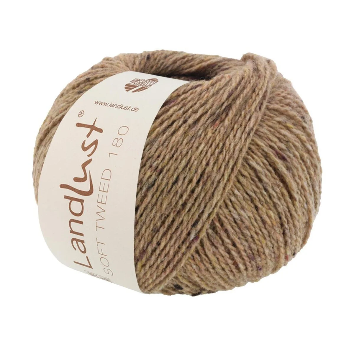 Lana Grossa - Landlust Soft Tweed 180 0109 nougat meliert