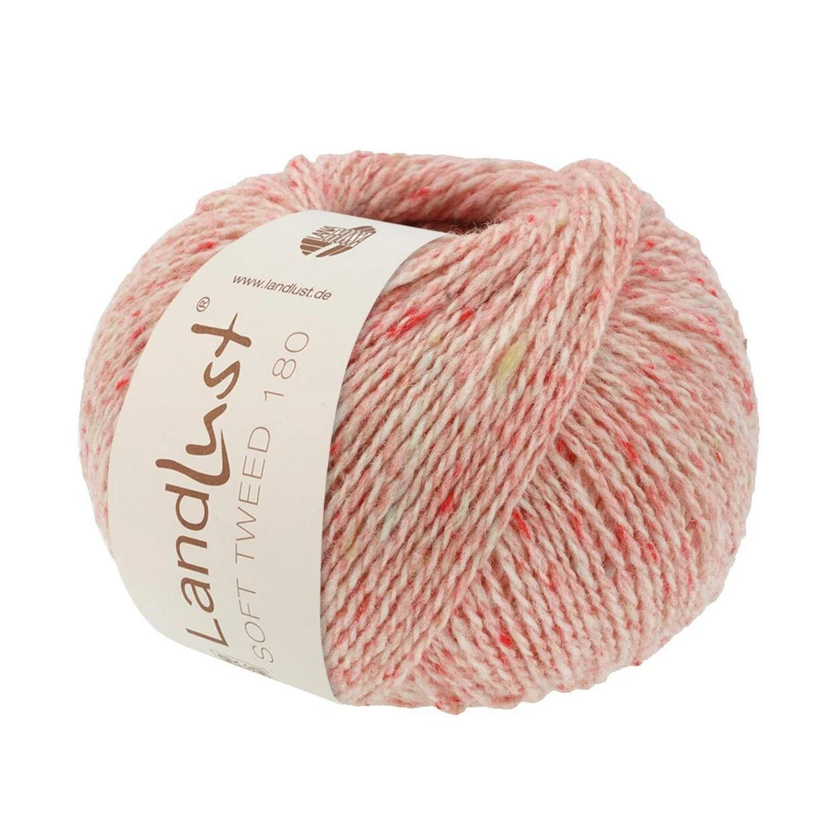Lana Grossa - Landlust Soft Tweed 180 0112 hellrot meliert