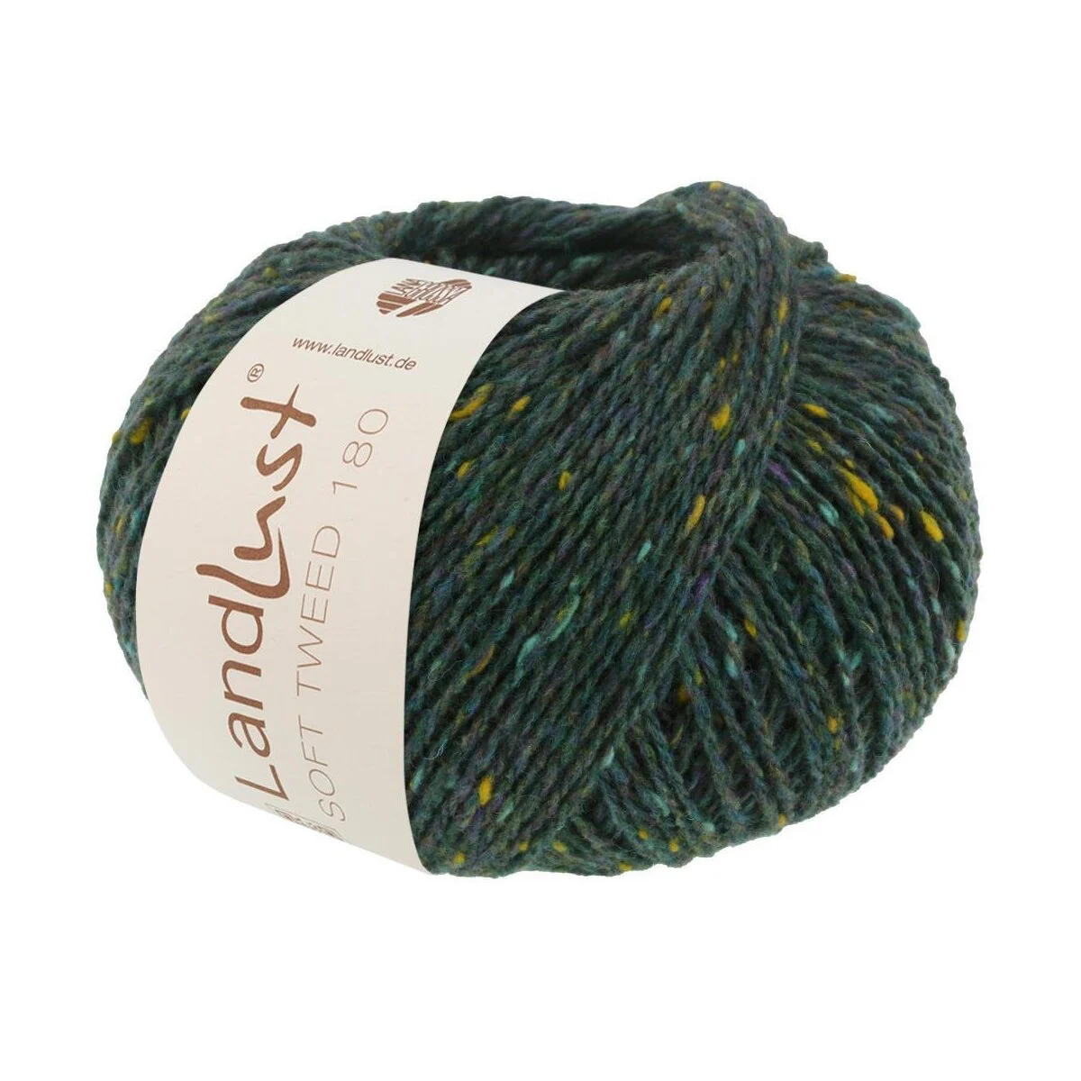 Lana Grossa - Landlust Soft Tweed 180 0116 dunkelpetrol meliert