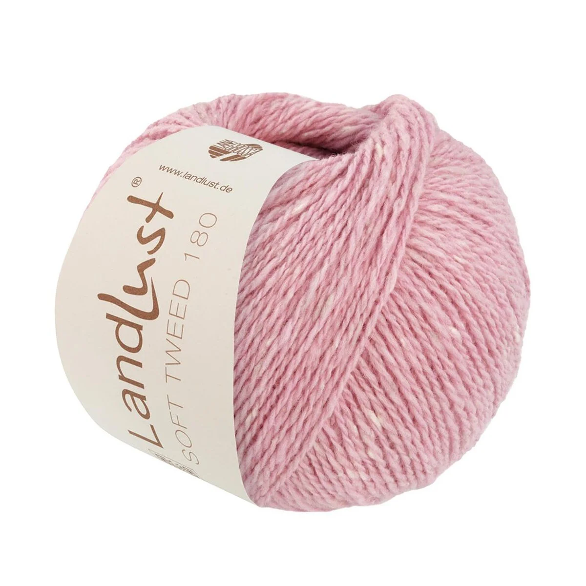 Lana Grossa - Landlust Soft Tweed 180 0118 rosa meliert