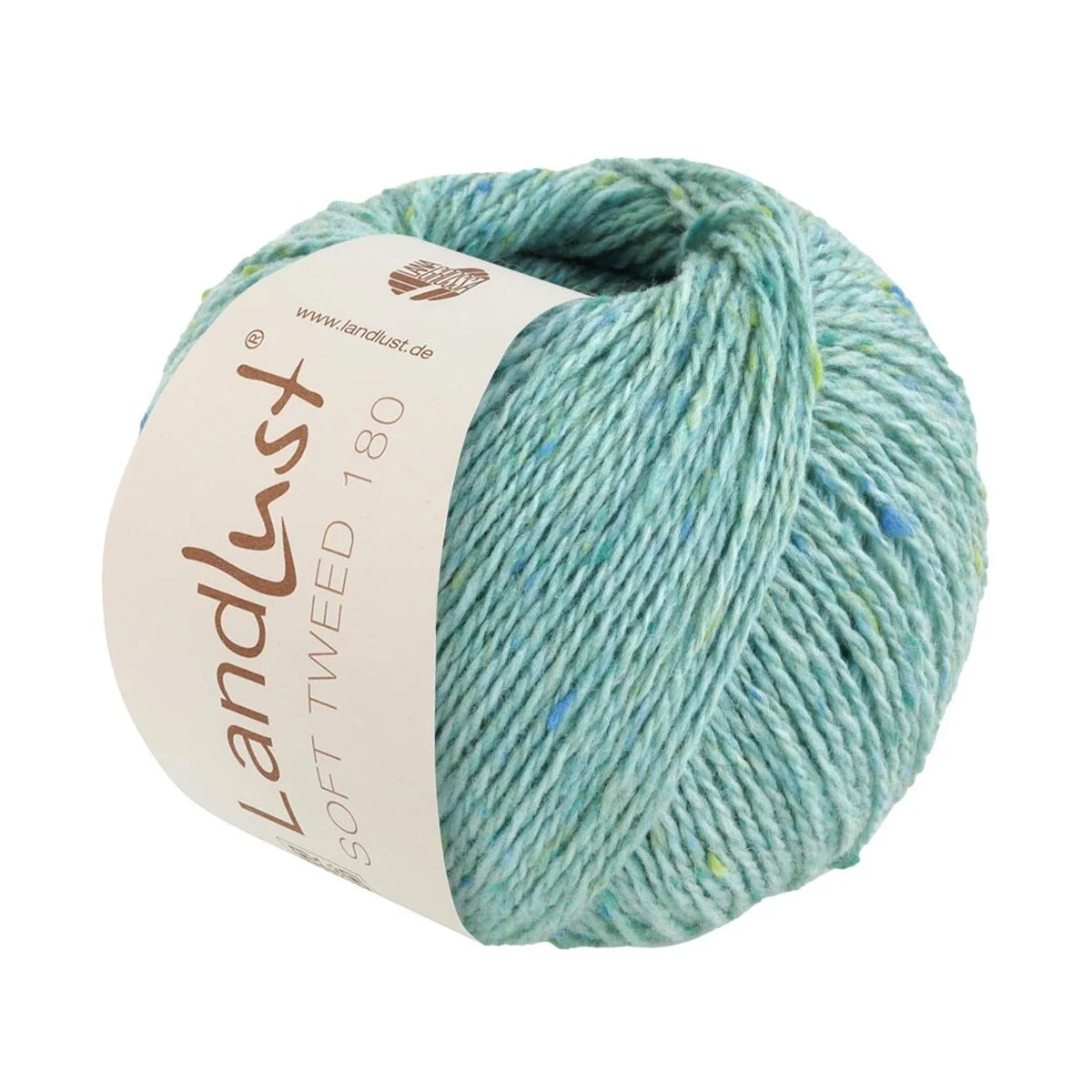 Lana Grossa - Landlust Soft Tweed 180 0120 türkis meliert