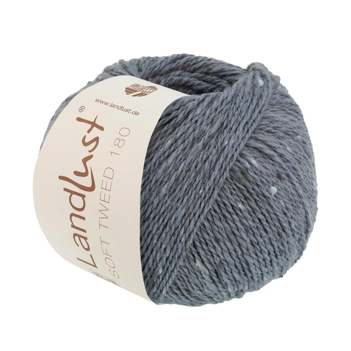 Lana Grossa - Landlust Soft Tweed 180 0121 jeans meliert