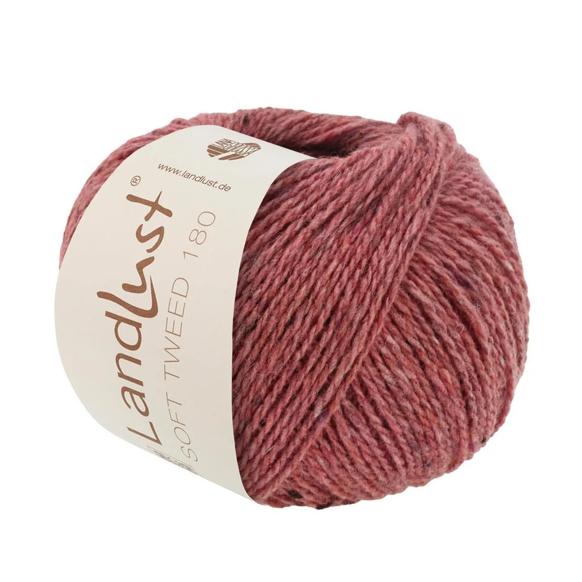 Lana Grossa - Landlust Soft Tweed 180 0128 altrosa meliert