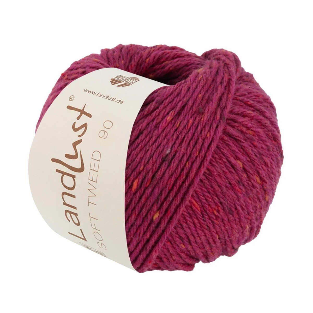 Lana Grossa - Landlust Soft Tweed 90 0019 pink meliert