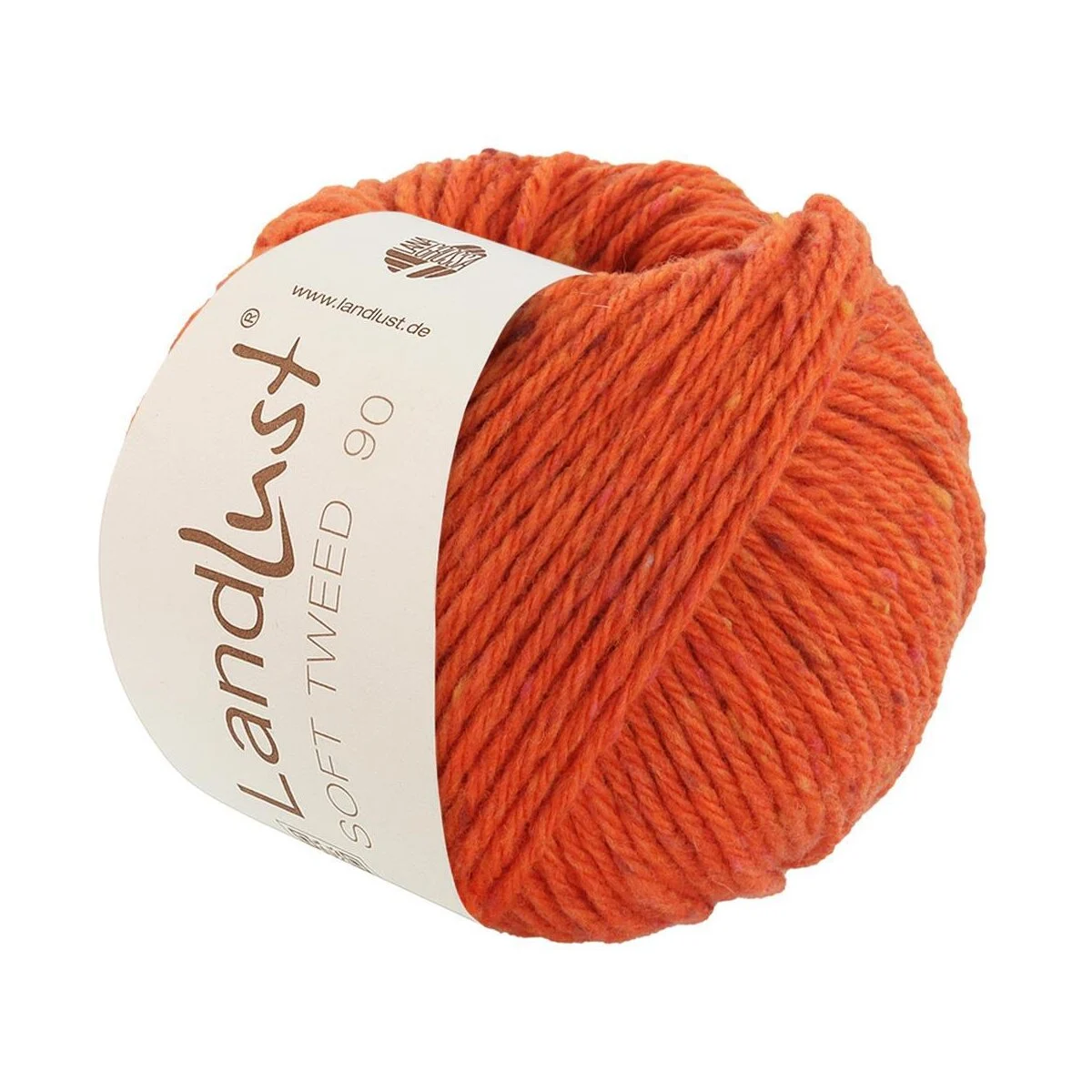 Lana Grossa - Landlust Soft Tweed 90 0024 orange meliert