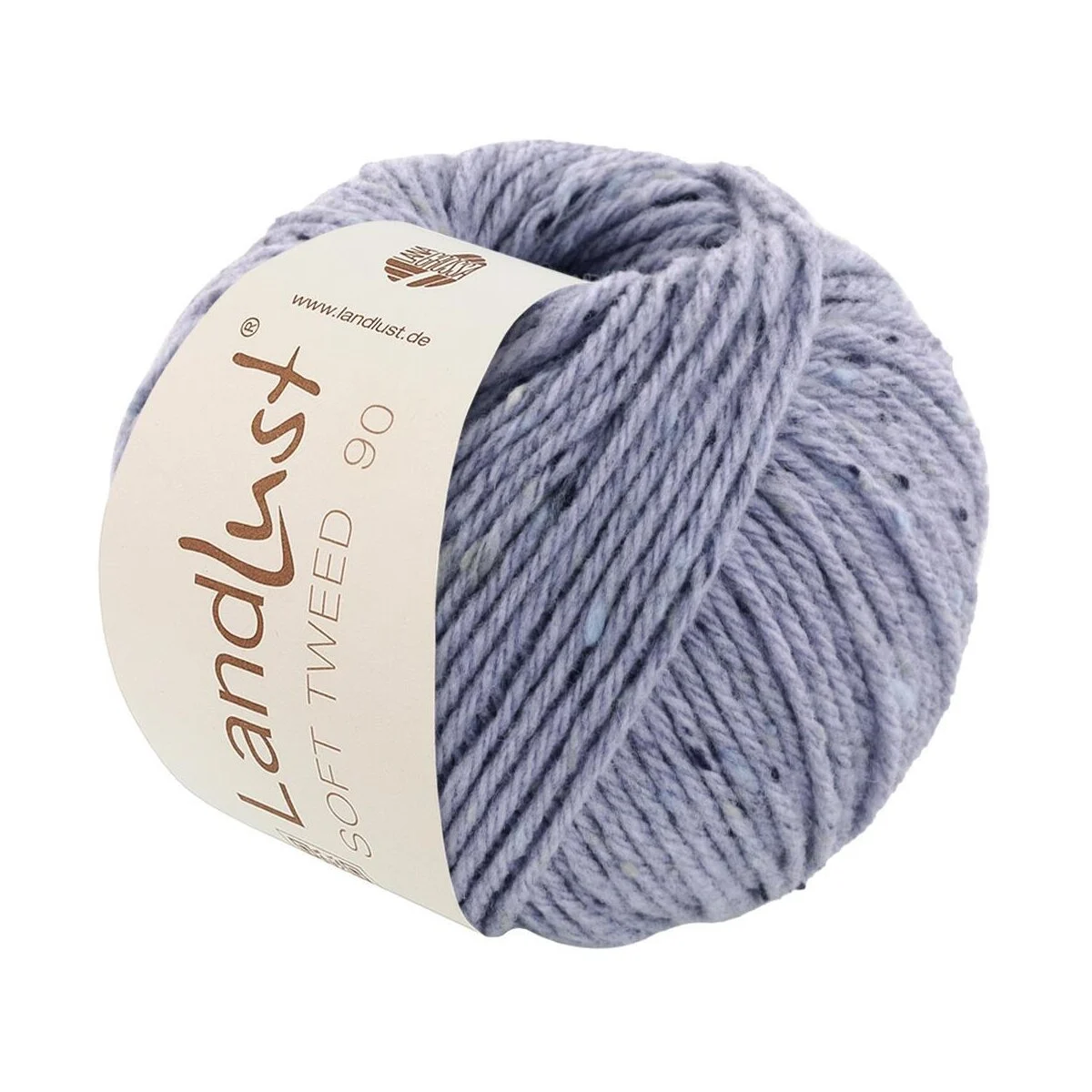 Lana Grossa - Landlust Soft Tweed 90 0026 graublau meliert