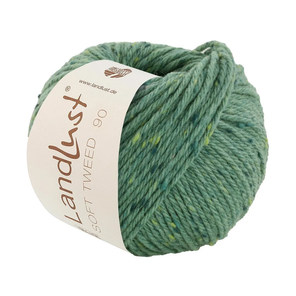Lana Grossa - Landlust Soft Tweed 90 0027 jade meliert
