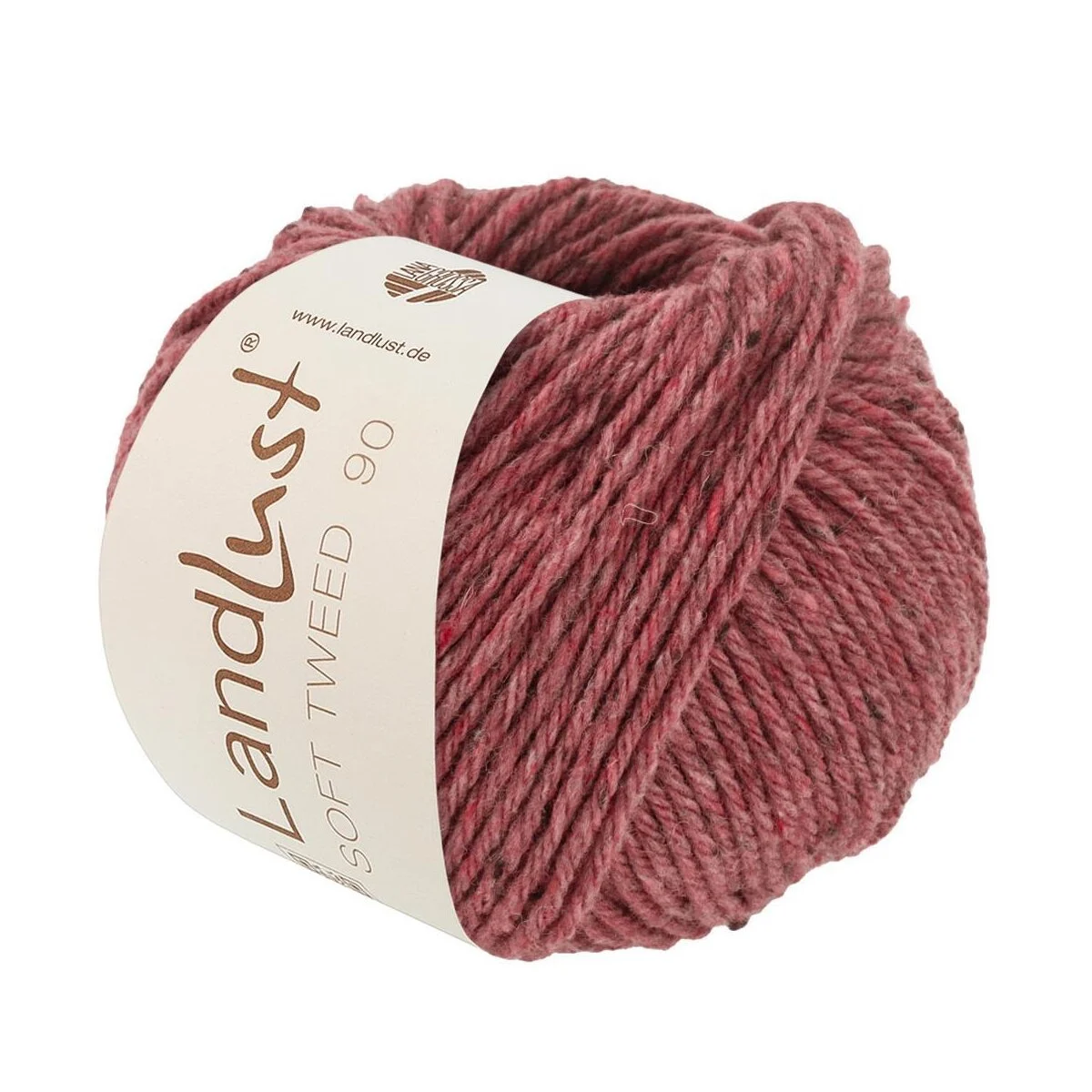 Lana Grossa - Landlust Soft Tweed 90 0028 altrosa meliert