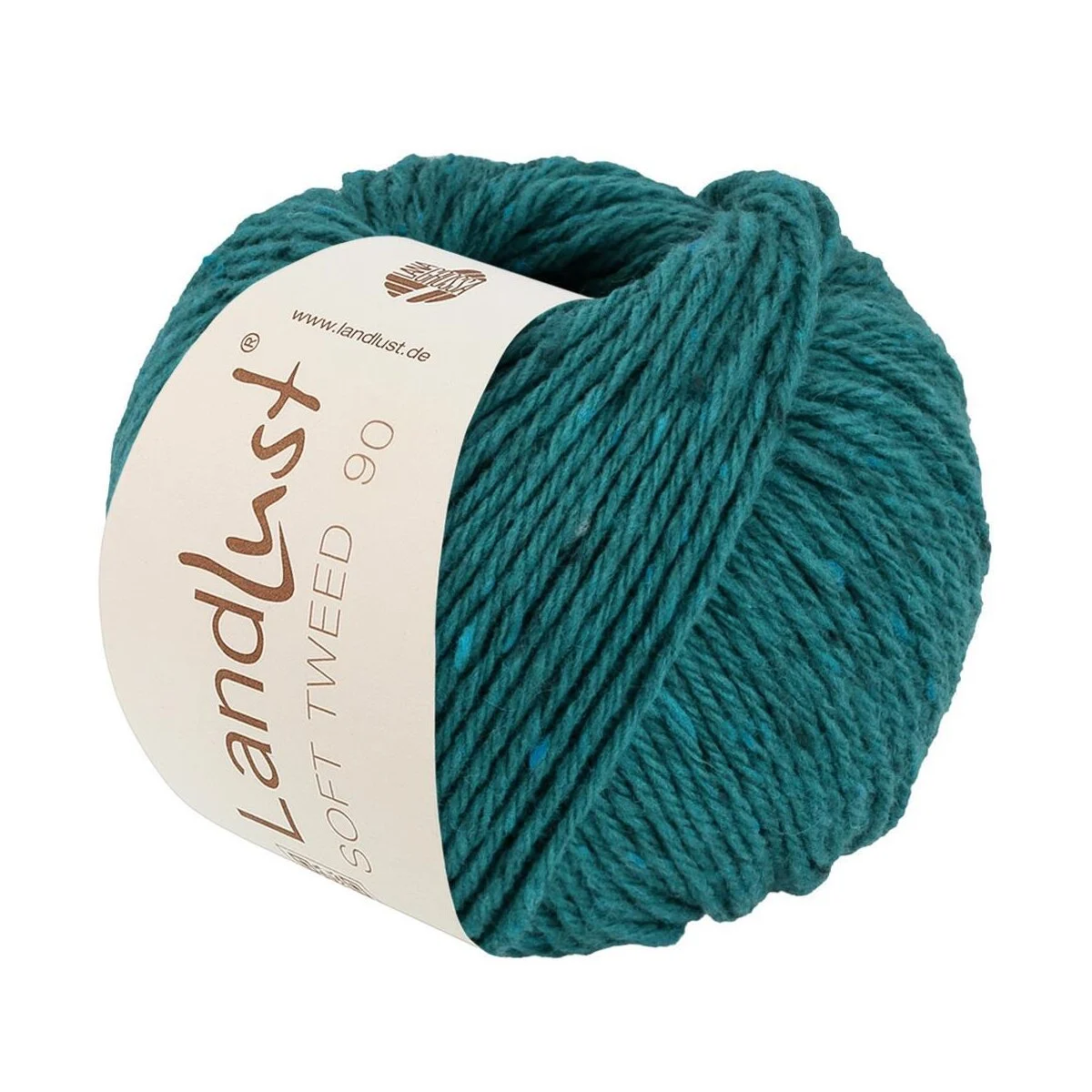Lana Grossa - Landlust Soft Tweed 90 0030 petrolgün meliert