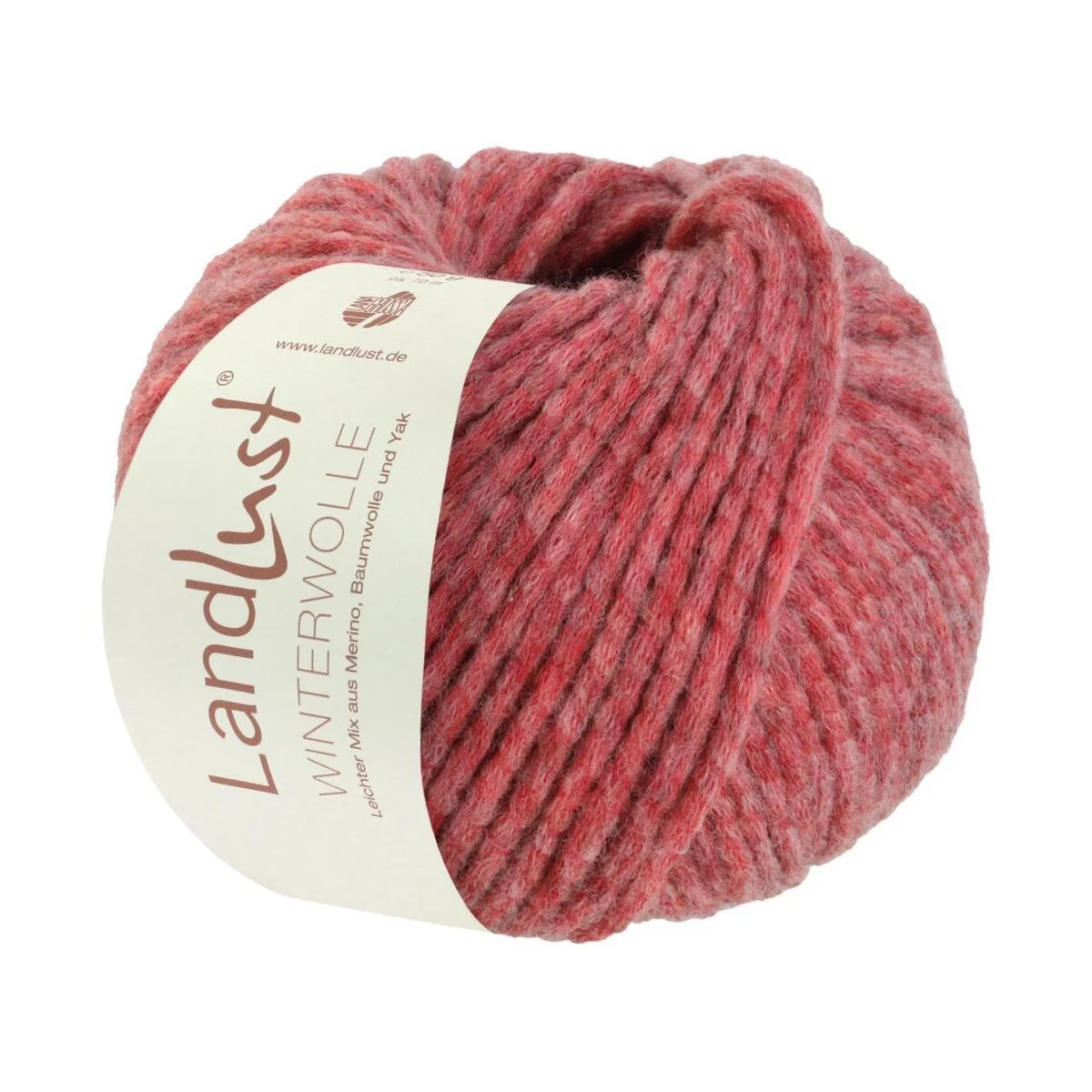 Lana Grossa - Landlust Winterwolle 0029 rot meliert