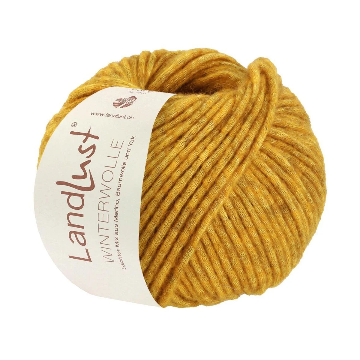 Lana Grossa - Landlust Winterwolle 0033 dottergelb meliert