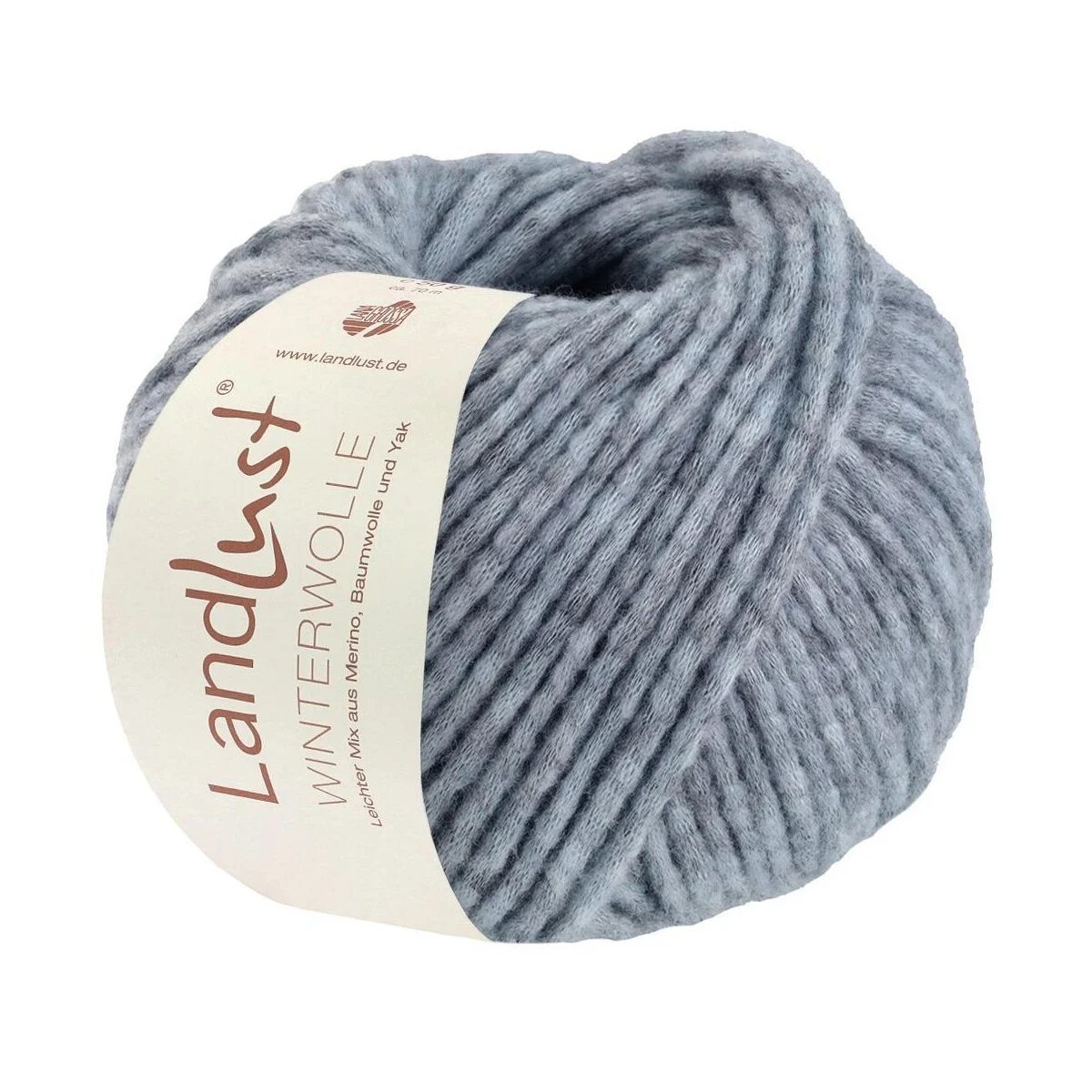Lana Grossa - Landlust Winterwolle 0035 hellblau meliert