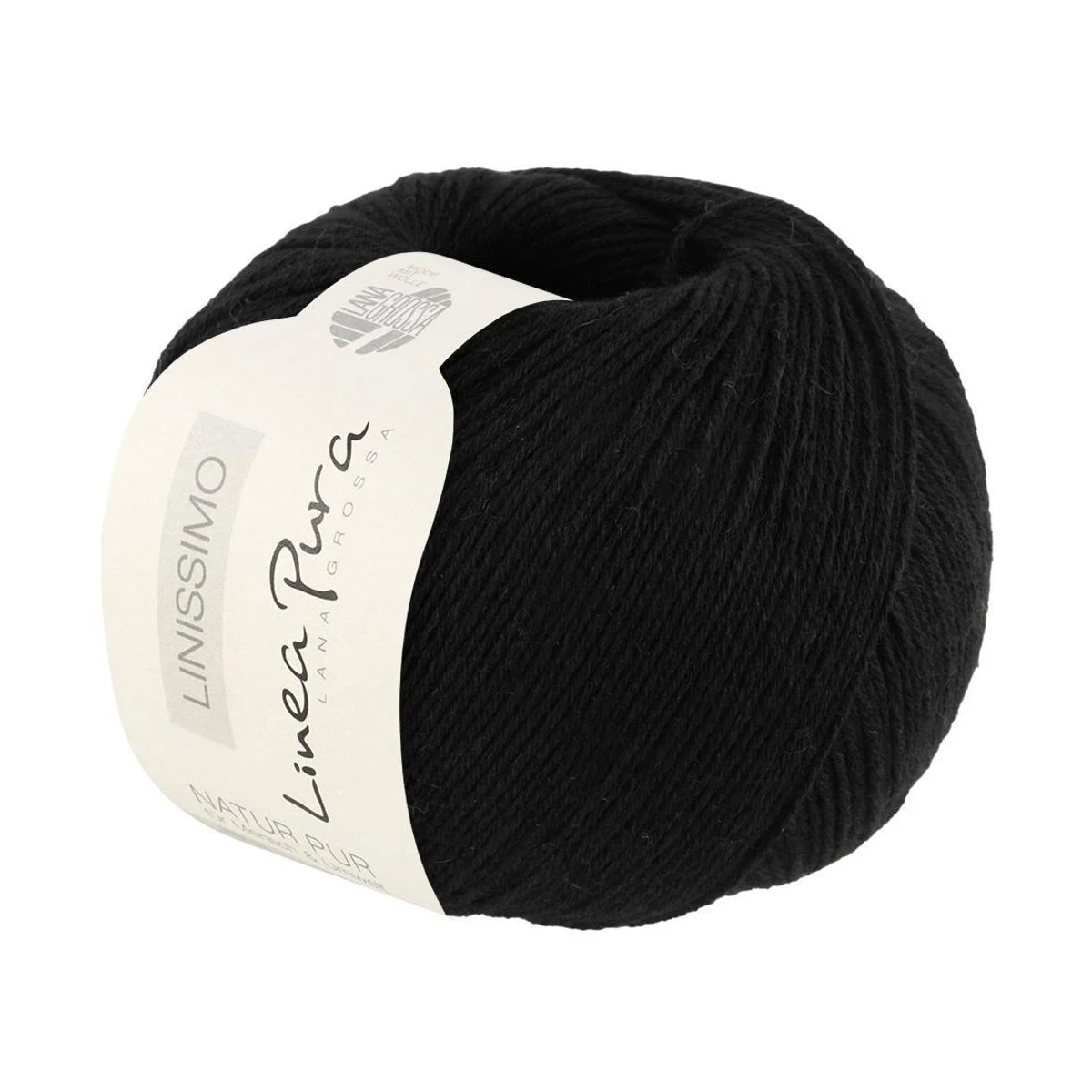 Lana Grossa - Linissimo 0014 schwarz