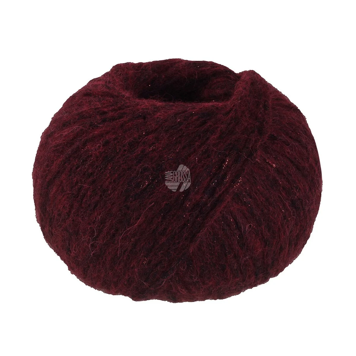 Lana Grossa - Lucciola 0011 schwarzrot
