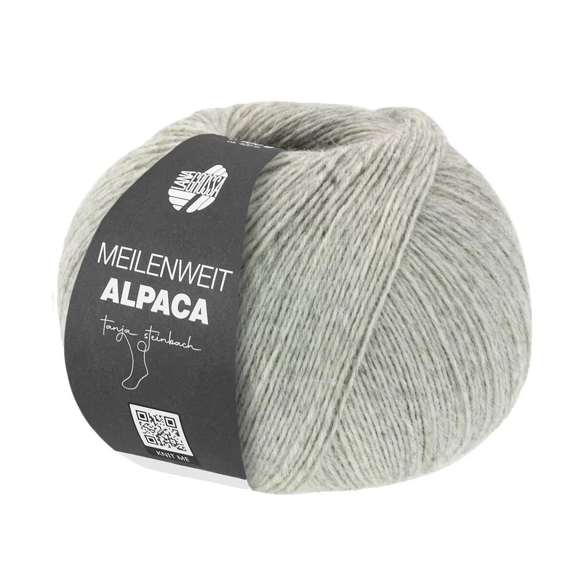 Lana Grossa - Meilenweit 100g Alpaca 2013 steingrau