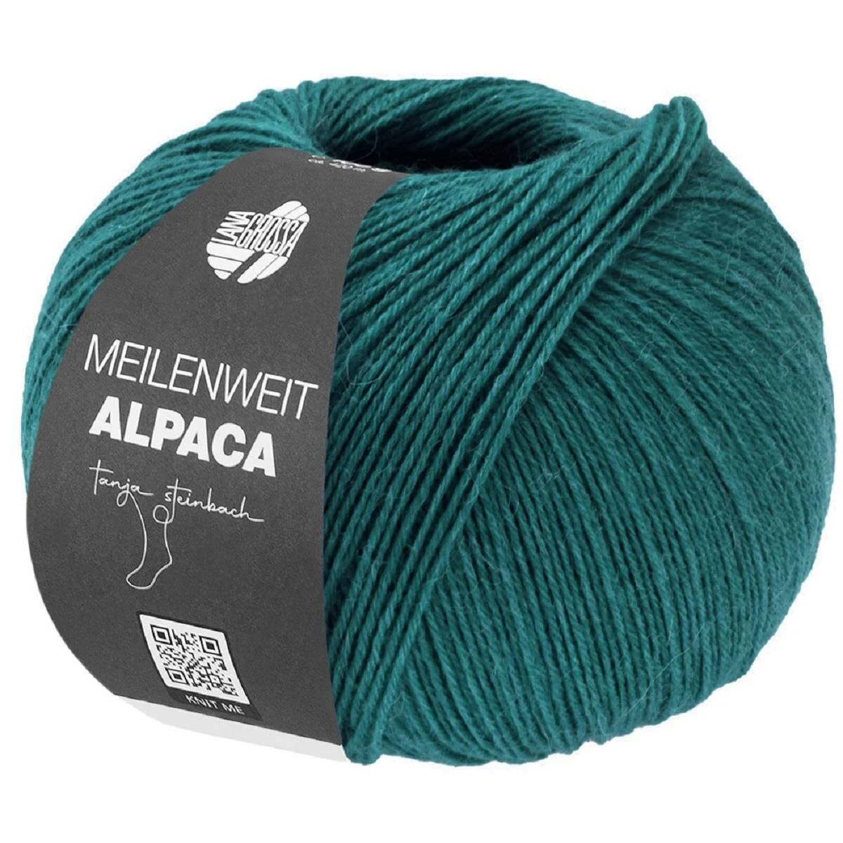 Lana Grossa - Meilenweit 100g Alpaca 2023 dunkelpetrol